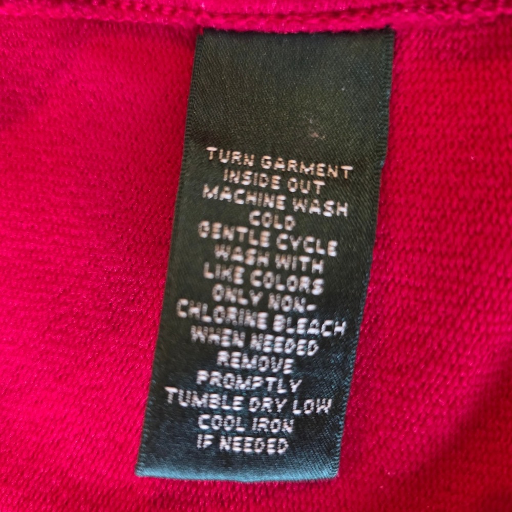 Lauren Ralph Lauren Active Women 1X Red Full Zip Hooded Jacket Southwest Patch - Picture 5 of 12